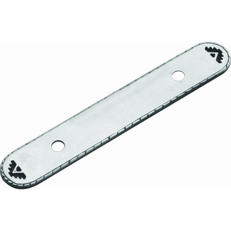 Hickory Hardware P394-SM 3-Inch Southwest Lodge Back Plate, Silver Medallion