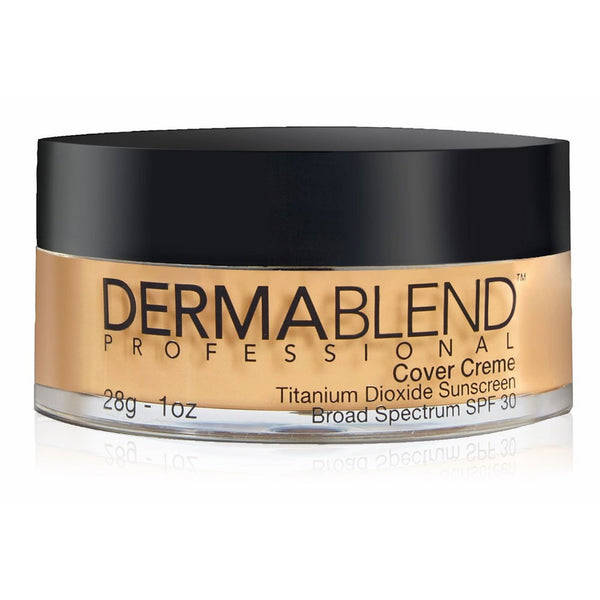 Dermablend Cover Creme Full Coverage Foundation Makeup with SPF 30, 25N Natural Beige, 1 Oz.