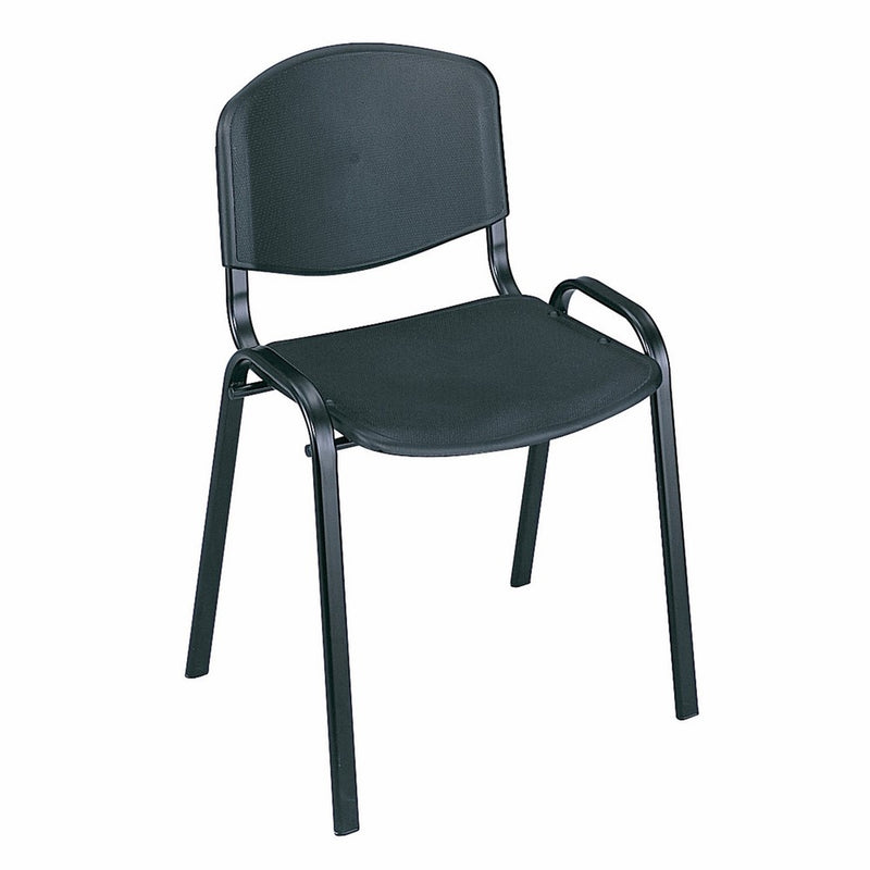 Safco Products 4185BL Stack Chairs, Black