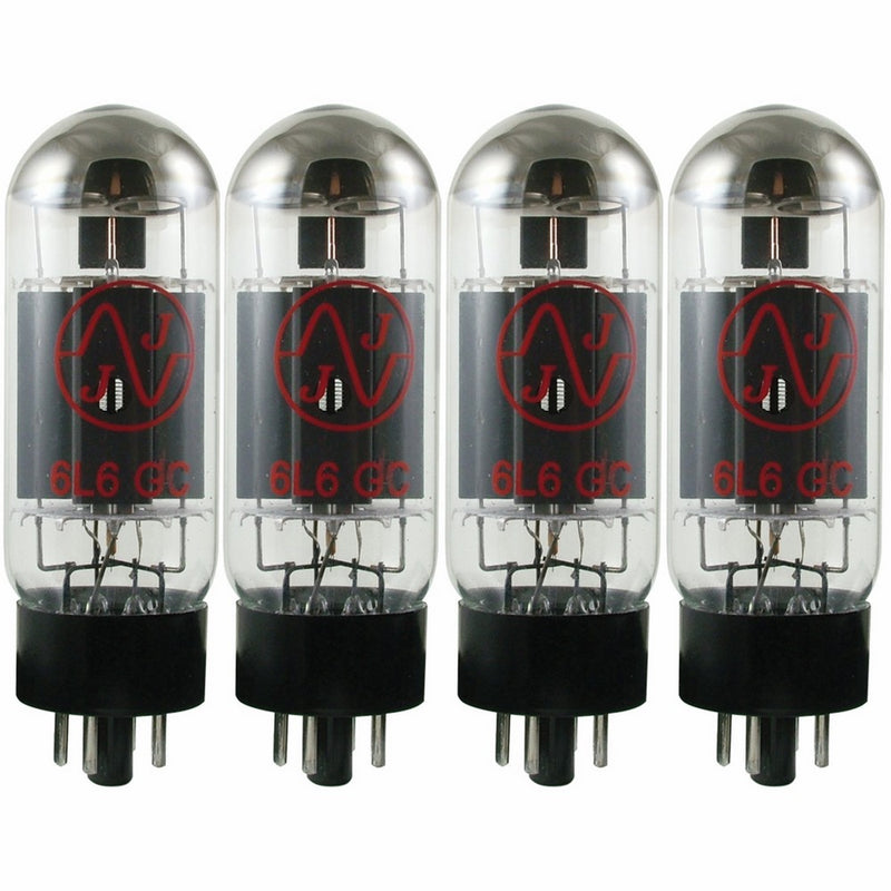 JJ Electronics T-6L6GC-JJ-MQ Vacuum Tube Beam Power AMP Matched Quad