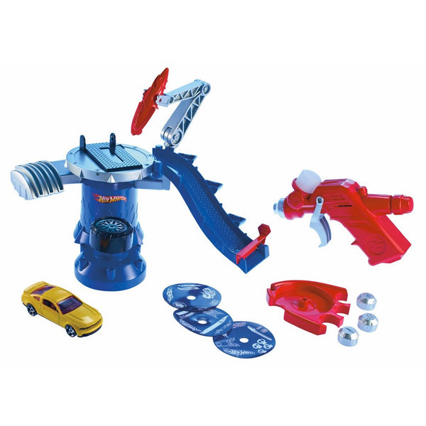 Hot Wheels Light Speeders Light Brush Lab Playset