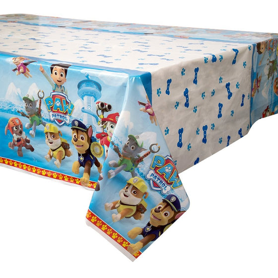 PAW Patrol Plastic Tablecloth, 84" x 54"