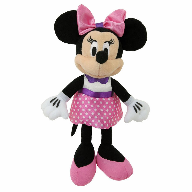 Disney Minnie Mouse Toy Plush Polka Dot 9" H