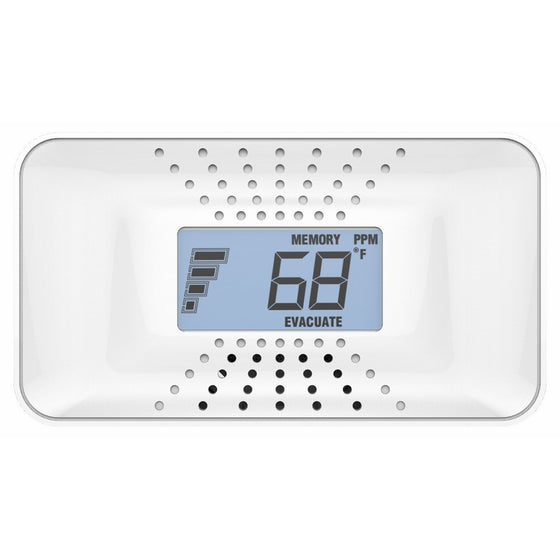 First Alert CO710 Carbon Monoxide Alarm with 10-Year Battery and Digital Temperature Display