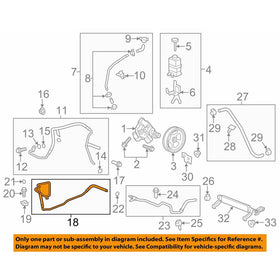 GM 22915139 HOSE ASM-P/S GR OTLT