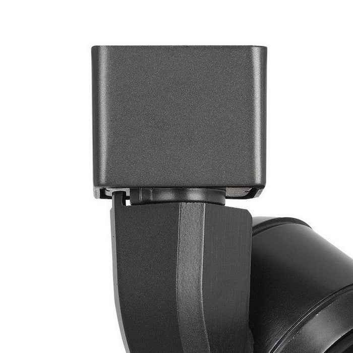 10W Integrated Dimmable LED Metal Track Fixture with Cone Head, Black