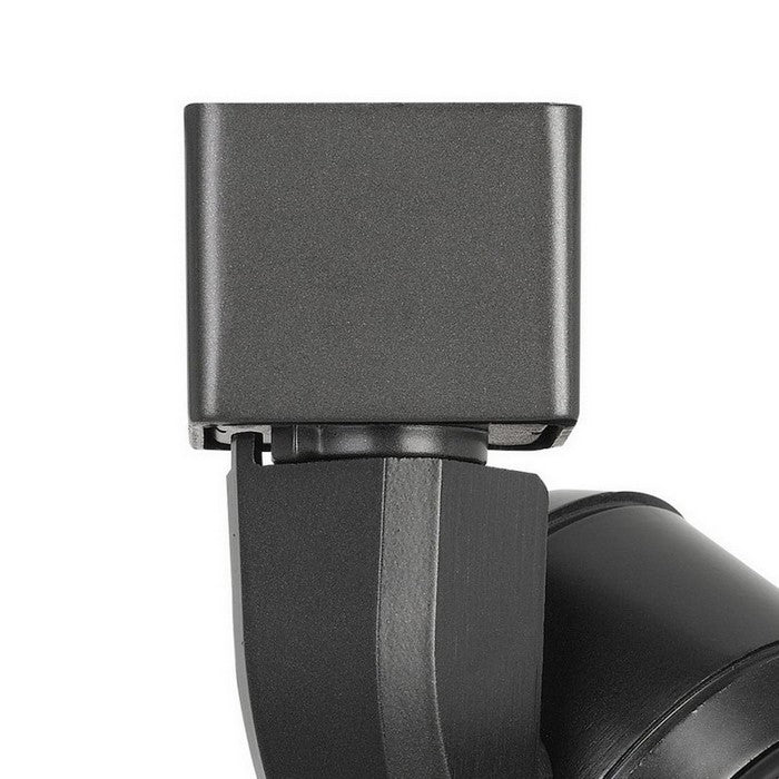 10W Integrated LED Metal Track Fixture with Cone Head, Black and White