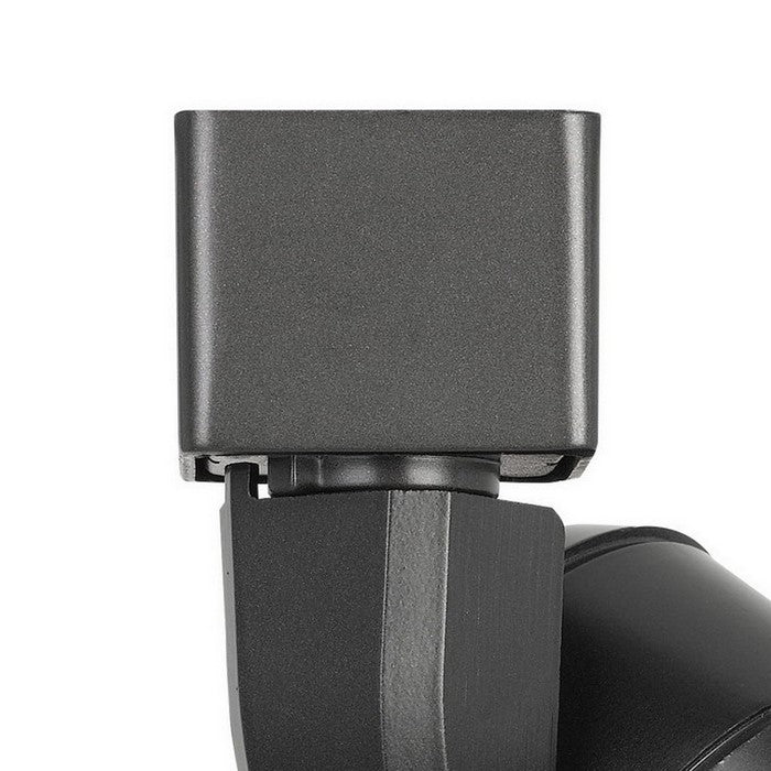 10W Integrated LED Track Fixture with Polycarbonate Head, Black and White
