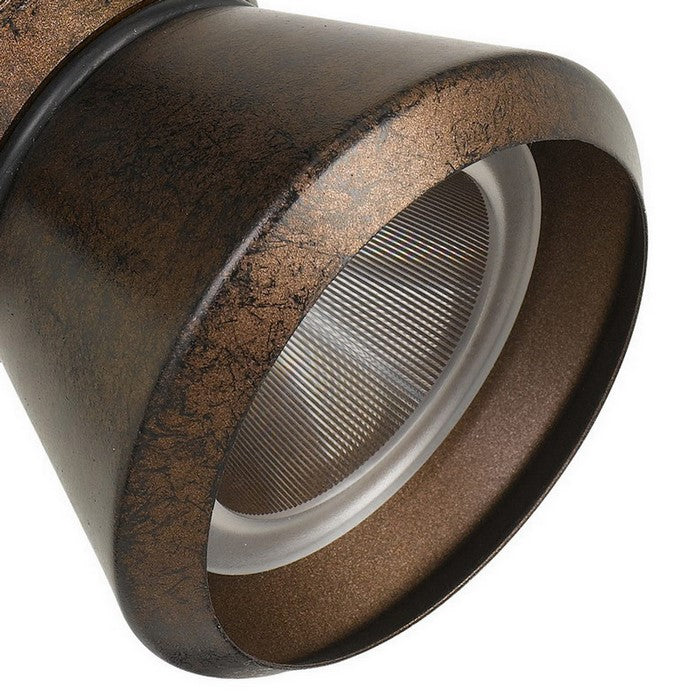 10W Integrated LED Metal Track Fixture with Cone Head, Bronze