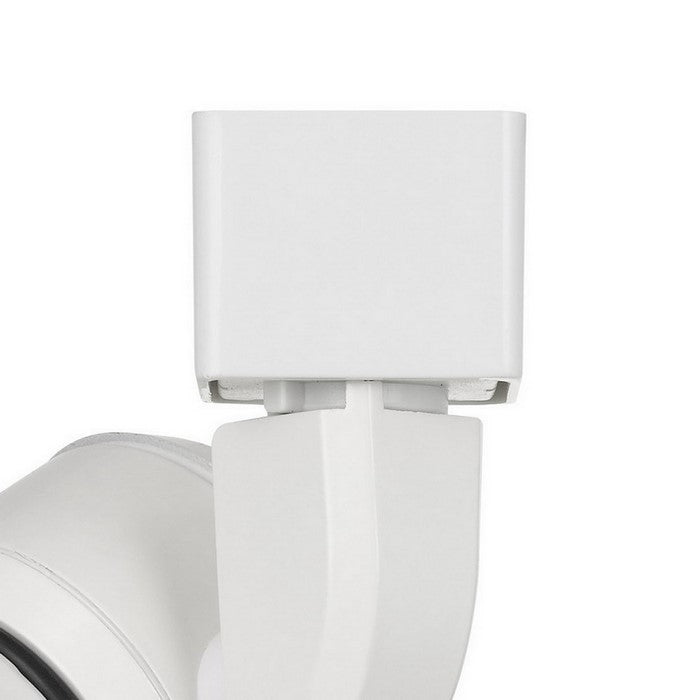 10W Integrated LED Metal Track Fixture with Cone Head, White
