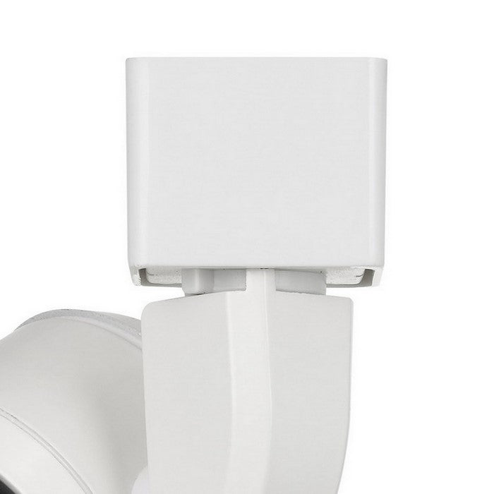 10W Integrated LED Metal Track Fixture with Mesh Head, White