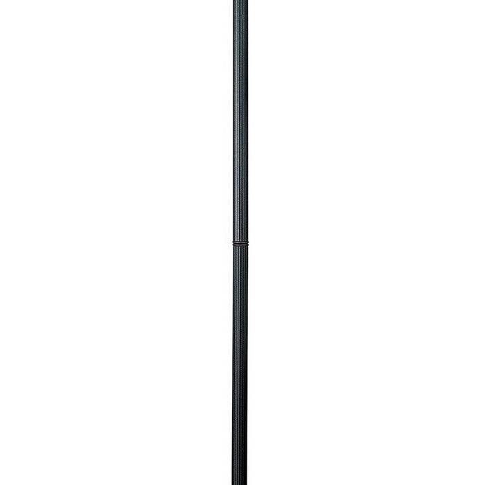 Paper Wrapped Tapered Shade Double Chain Floor Lamp, Brown and Metal Gray
