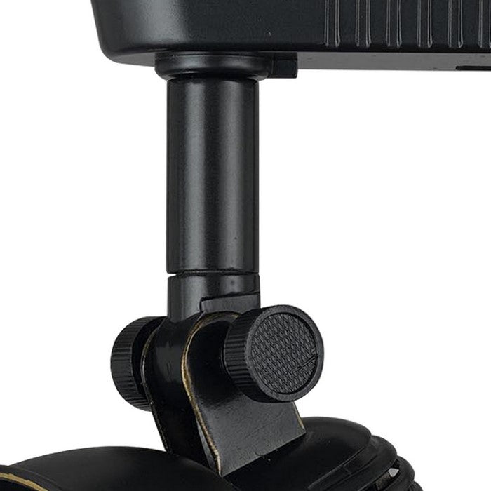 50 Watt Metal Frame Adjustable Track Head, Black