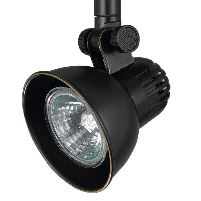50 Watt Metal Frame Adjustable Track Head, Black