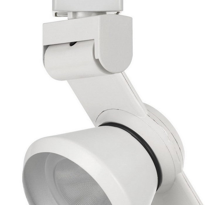 12W Integrated LED Metal Track Fixture with Dimmer Feature, White
