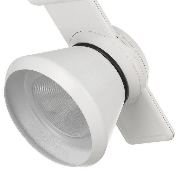 12W Integrated LED Metal Track Fixture with Dimmer Feature, White