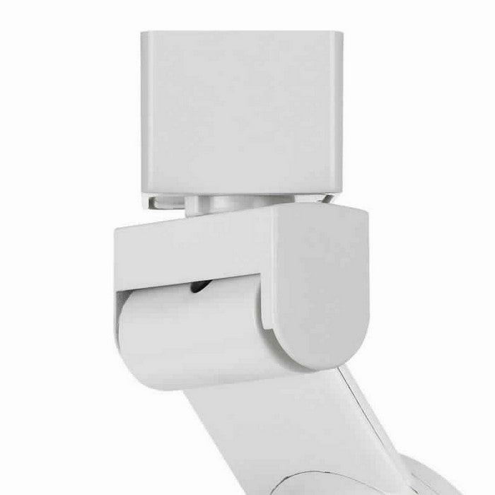 12W Integrated LED Metal Track Fixture with Mesh Head, Black and White