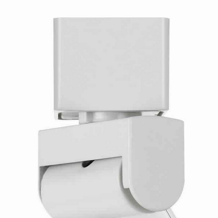 12W Integrated LED Metal Track Fixture with Oval Design Head,White