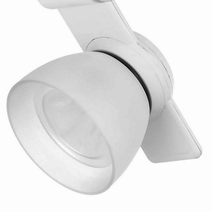 12W Integrated LED Metal Track Fixture with Oval Design Head,White