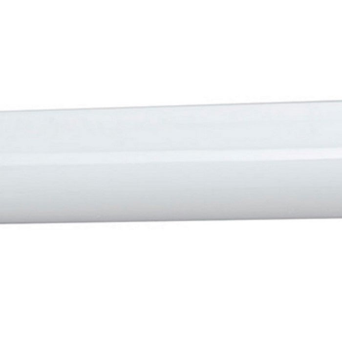 Pipe Design Metal Vanity Light with Hardwired Switch, Set of 4, Large,White