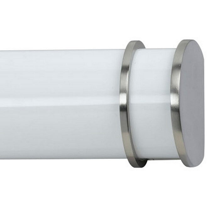 Pipe Design Metal Vanity Light with Hardwired Switch,Set of 4, Medium,White