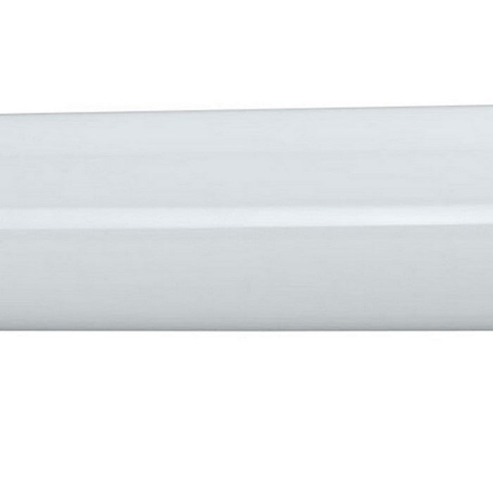 Pipe Design Metal Vanity Light with Hardwired Switch, Set of 4, Small,White