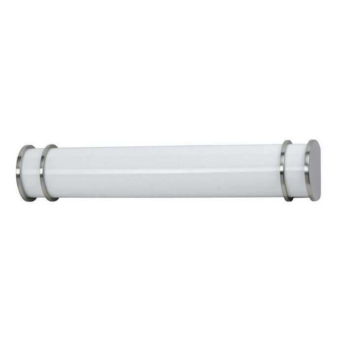 Pipe Design Metal Vanity Light with Hardwired Switch, Set of 4, Small,White