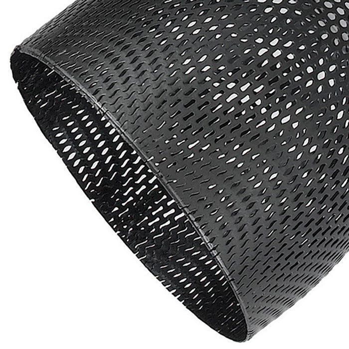 Round Metal Mesh Shade Track Light Head and Frame, Dark Bronze