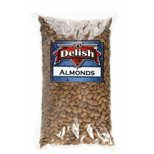 Almonds, Shelled, Raw, 10 lbs. Bulk by Its Delish