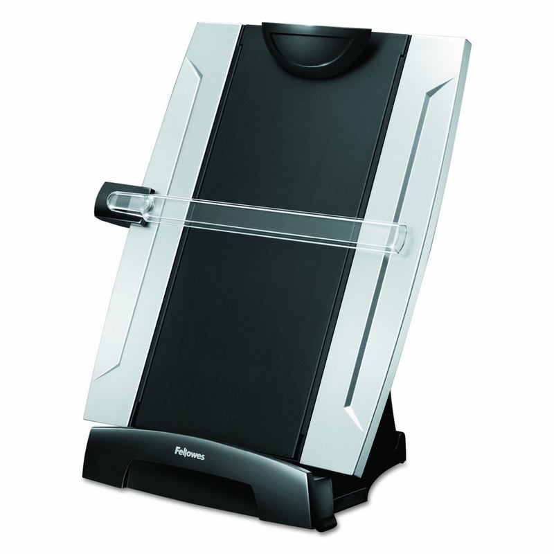 Fellowes Office Suites Desktop Copyholder With Memo Board, Black/Silver (8033201)