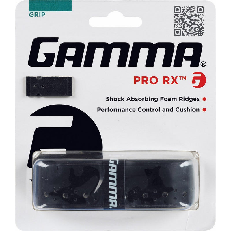 Gamma Pro Rx Replacement Grip, Black/Black Perforations