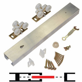 100PD Commercial Grade Pocket / Sliding Door Hardware (72")