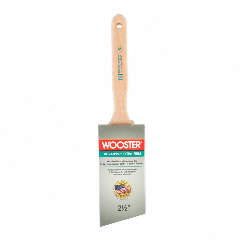 Wooster Brush 4153-2-1/2 Ultra/Pro Extra-Firm Lindbeck Angle Sash Paintbrush, 2-1/2-Inch