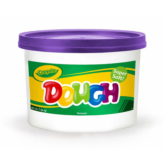 Crayola Dough 3-lb Bucket-Purple