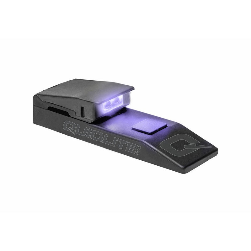 QuiqLitePro Hands Free Pocket Concealable Flashlight/U.V./White LED's, 10 Lumens