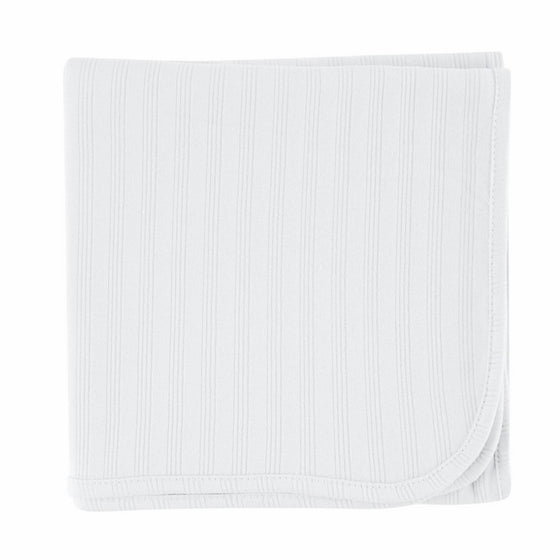 Touched by Nature Organic Receiving Blanket, White