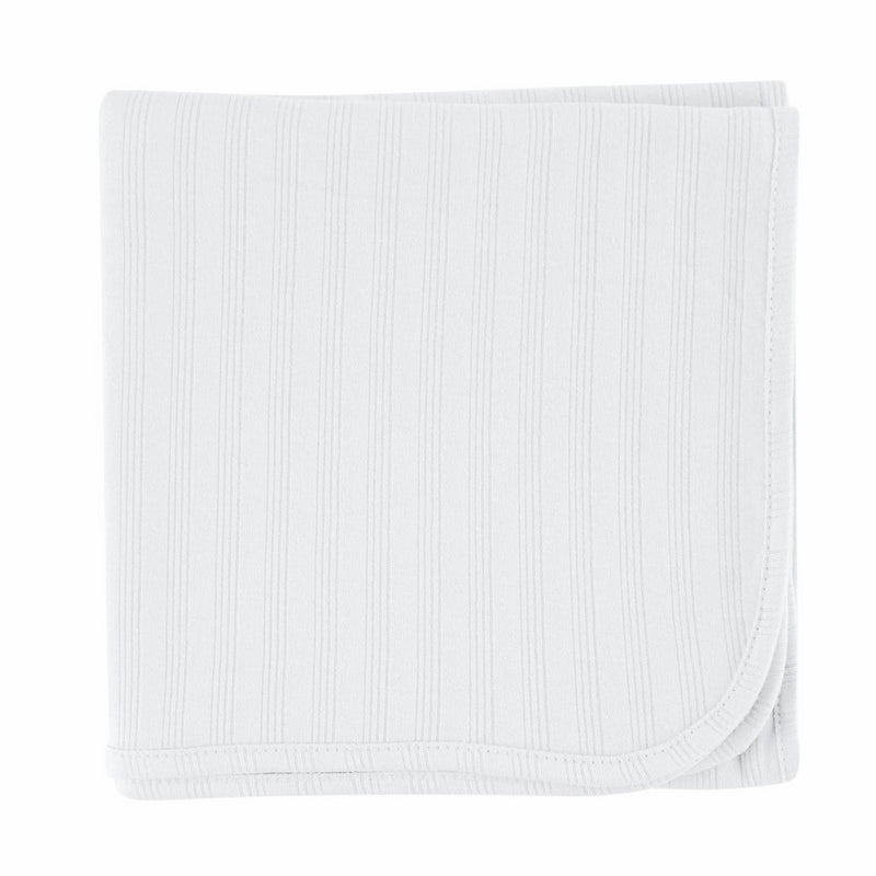 Touched by Nature Organic Receiving Blanket, White