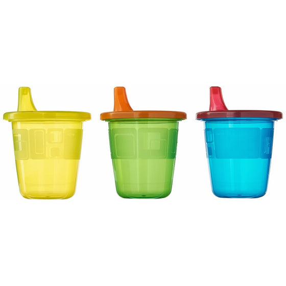 The First Years Take & Toss Spill-Proof 7 Ounce Cups 11 ea Assorted Colors