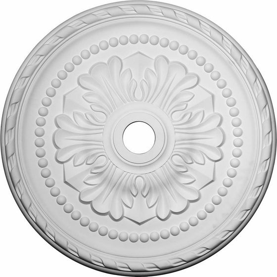 Ekena Millwork CM31PM 31 1/2-Inch OD x 3 5/8-Inch ID x 1 3/4-Inch P Palmetto Ceiling Medallion