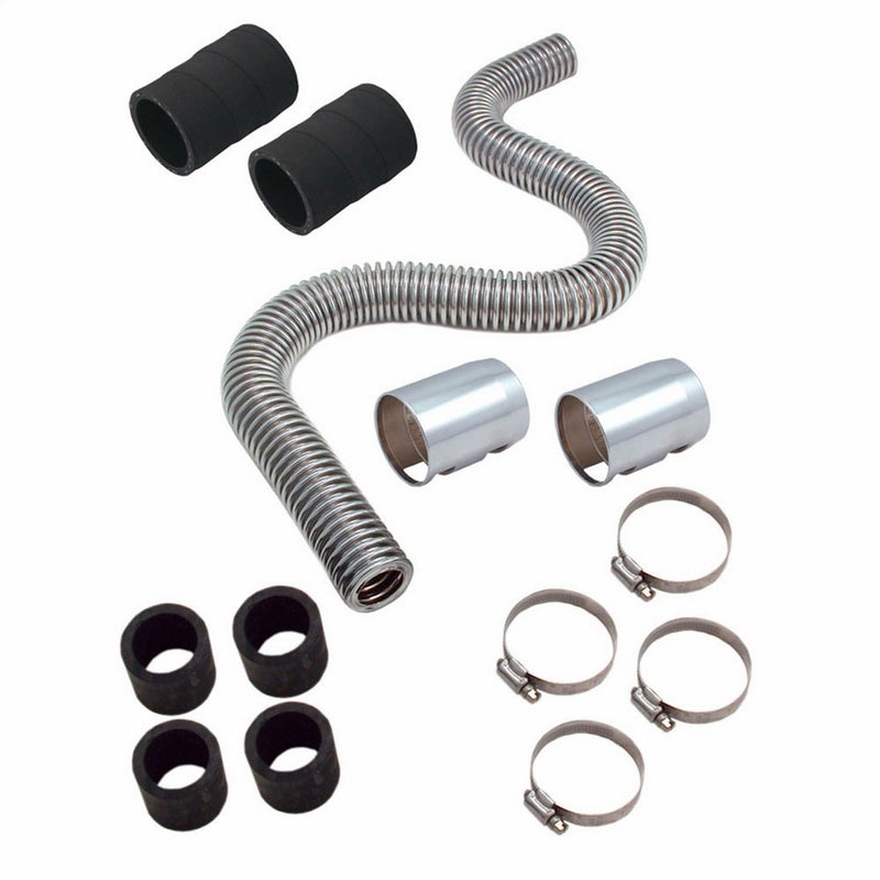 Spectre Performance 7740 Magna-Kool 48" Radiator Hose Kit with Polished Aluminum End Covers