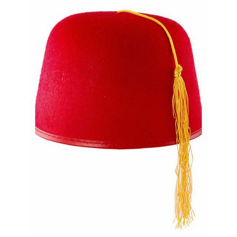 Rubie's Durashape Fez Hat- Red Costume