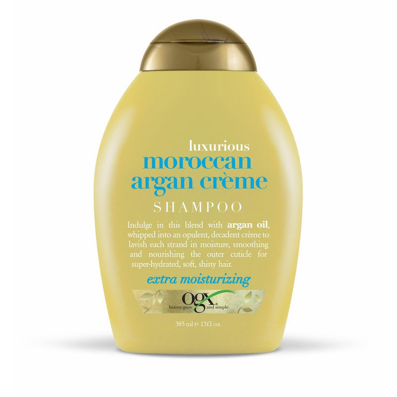 OGX Shampoo, Luxurious Moroccan Argan Crème, 13oz