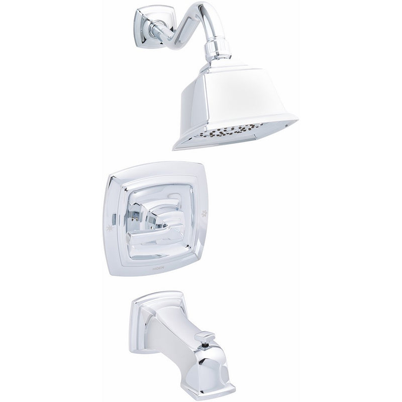 Moen 82830EP Posi-Temp Pressure Balanced Tub and Shower Trim, Chrome