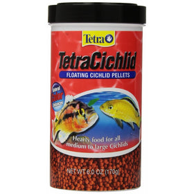Tetra TetraCichlid Floating Cichlid Pellets, 6.0-Ounce