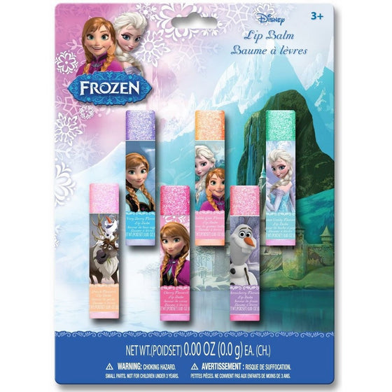 Frozen Lip Balms, 6 Count