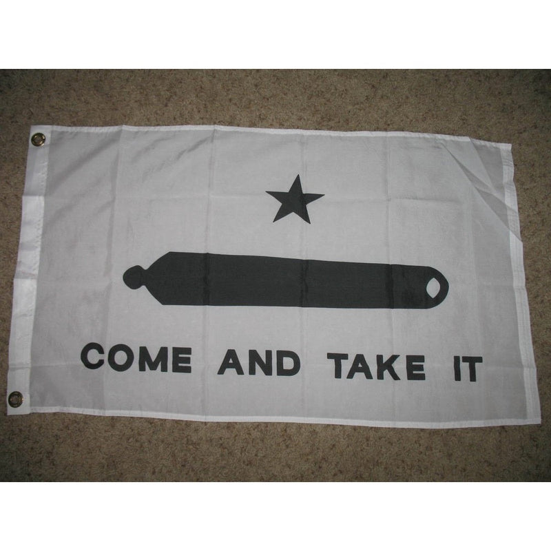 Texas Gonzales Gonzalez Cannon Come And Take It 2X3 Flag Banner Indoor/Outdoor