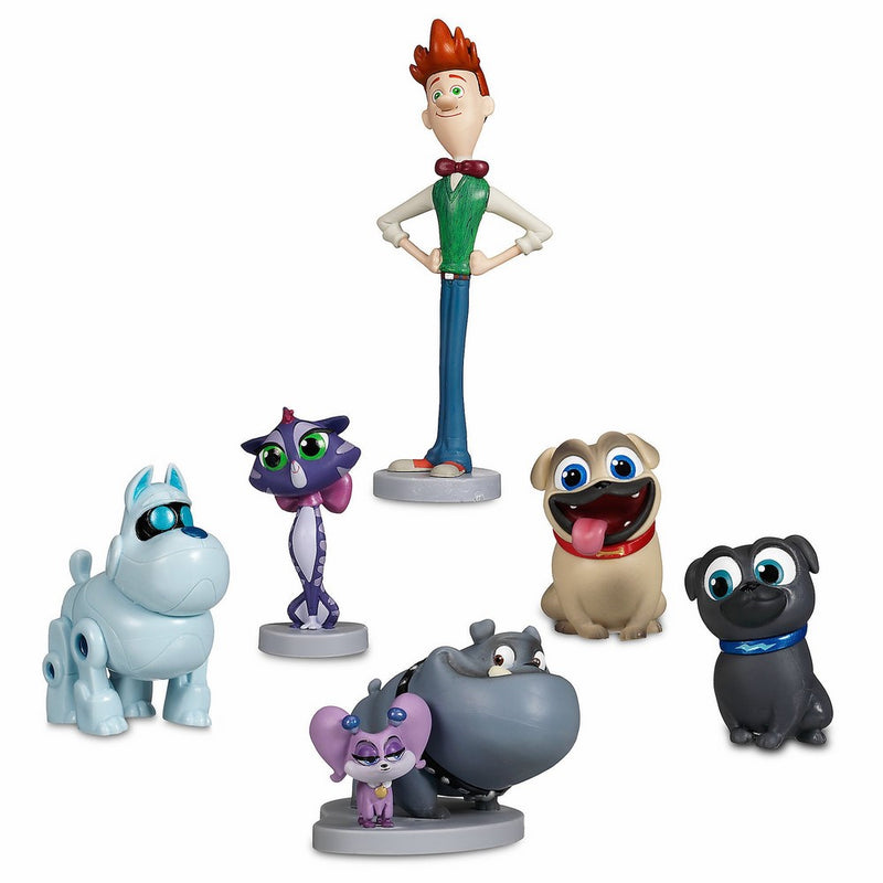 Disney Junior Puppy Dog Pals 6 Figure Play Set