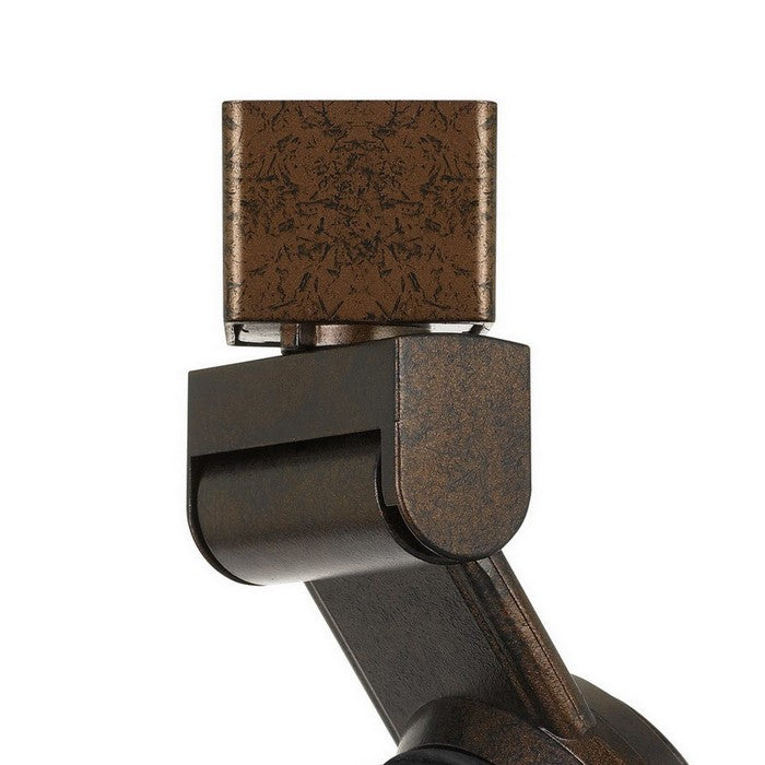 12W Integrated LED Metal Track Fixture with Cone Head, Bronze and Black