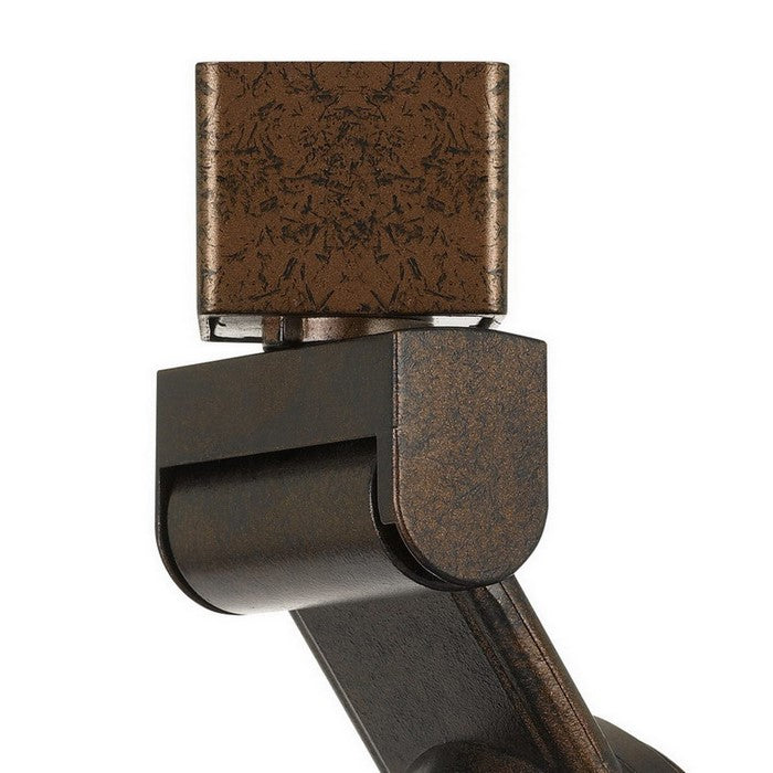 12W Integrated LED Metal Track Fixture with Mesh Head, Bronze and Silver
