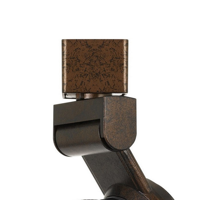 12W Integrated LED Metal Track Fixture with Mesh Head,Bronze and Dark Black
